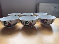 Chińskie miseczki porcelana