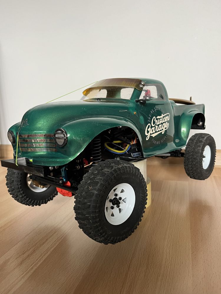 Model 1/10 rc trialowy przeprawowy Axial SCX10 II 4WD