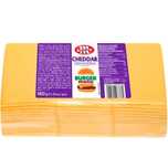 Сир плавленний, слайсами, Mlekovita Cheddar, 1033 г. ( 84 слайси)