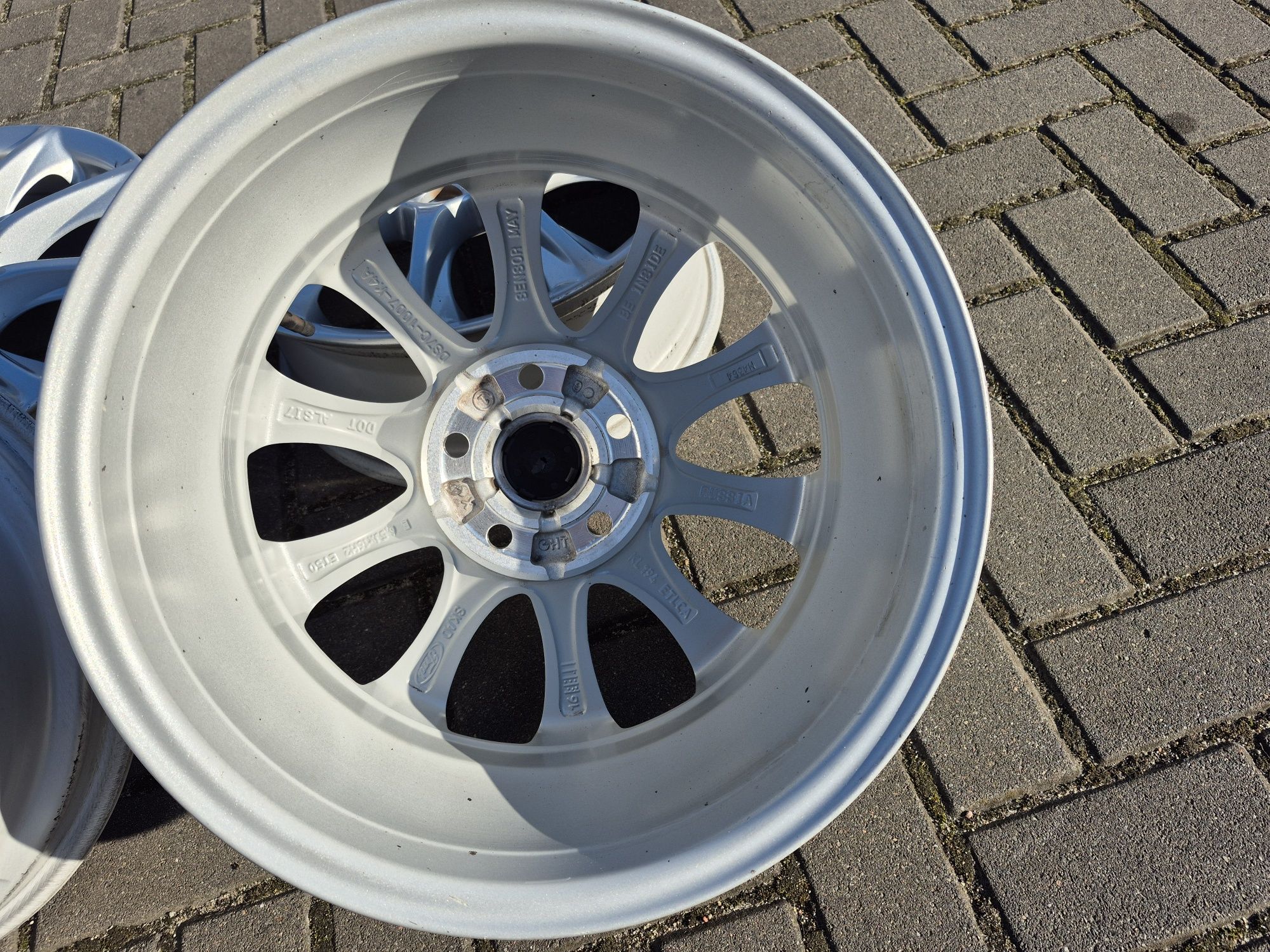 Felgi Alu z Czujniki Oryg FORD Focus C-Max Mondeo 5x108 16 Cali 6.5J