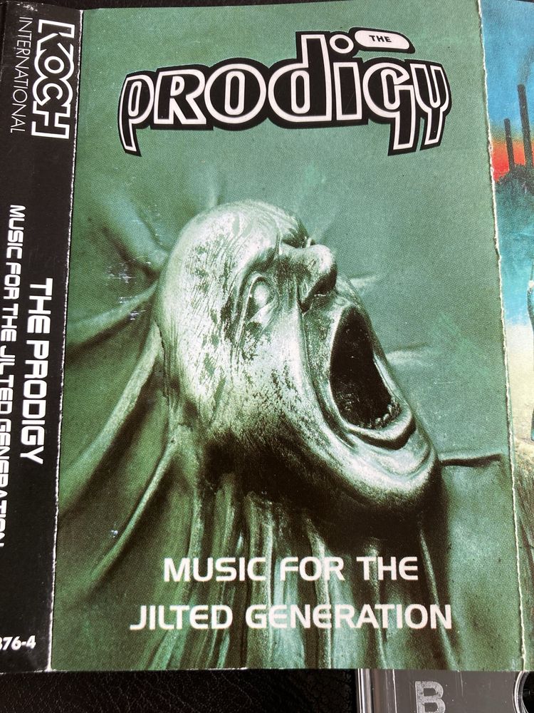 Kaseta Prodigy Music for the jilted generation