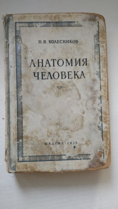 Анатомия человека Н.В.Колесников 1955 г