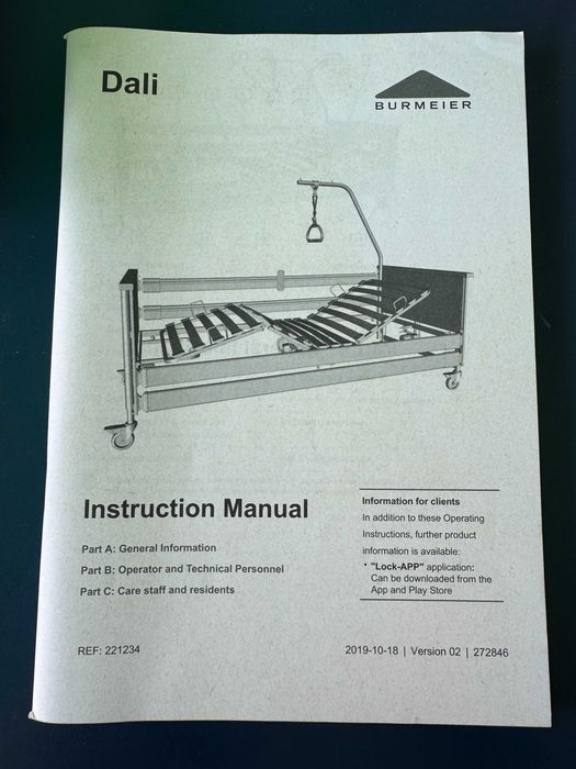 Cama, Cama hospitalar, elétrica