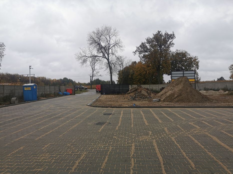 Dzialka najem 900 m2