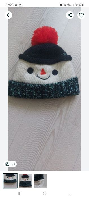 Шапка зимова дуже тепла