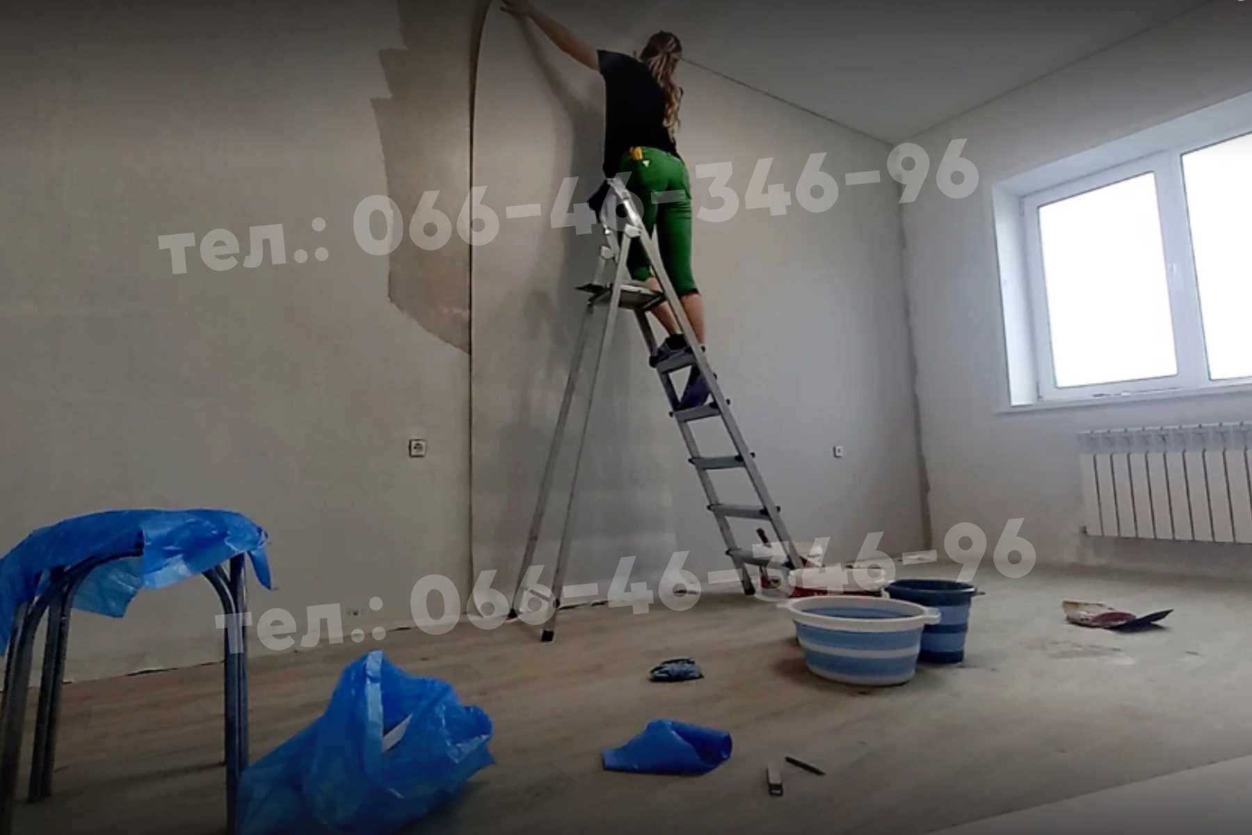 Малярні роботи, гіпсокартон, шпаклювання, поклейка обоев в Києві