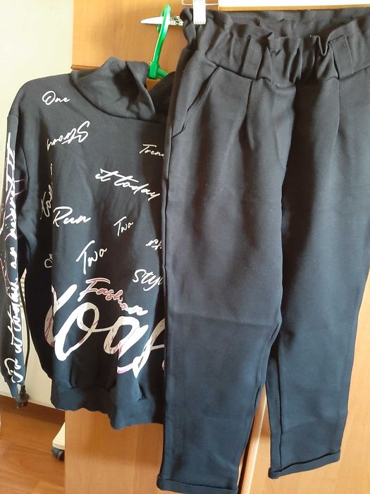 Брюки и толстовка на девочку 10-11 лет