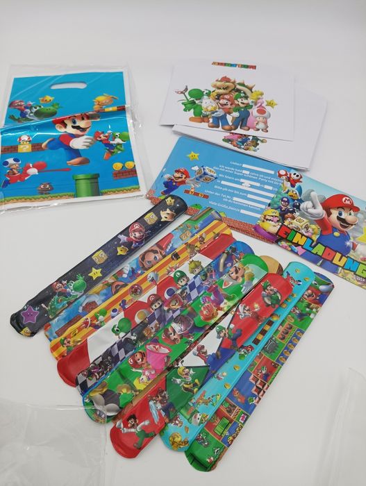Zestaw imprezowy Mario po niemiecku