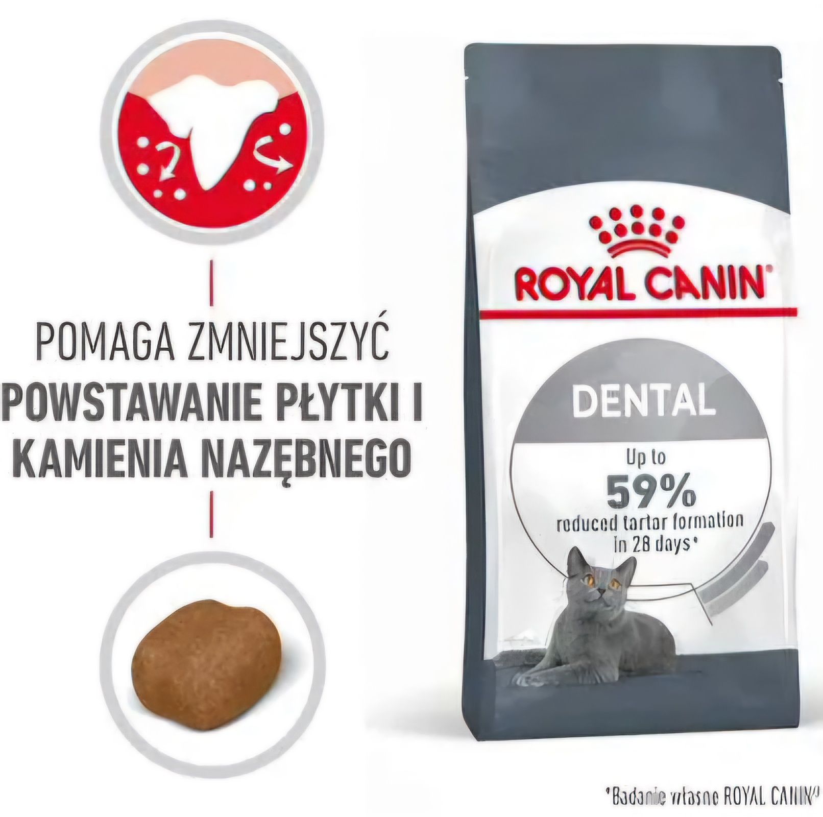 Royal Canin 400g + Gratis, Dental Care Oral Pokarm dla Kota Kamień Cat