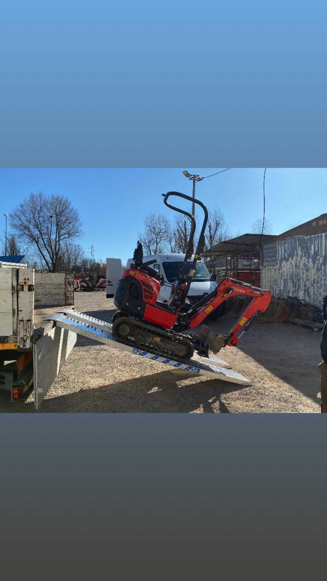 Załadunek maszyn - Najazdy aluminiowe 1m-5m, dostawa, gwarancja