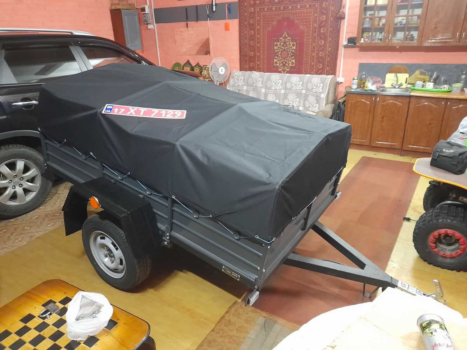 Прицеп к легковому авто 2000/1300/410 усиленный с завода. Гарантия!