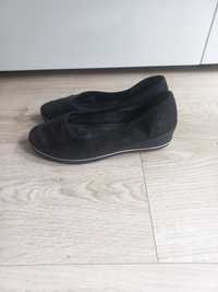 Czarne buty, rozmiar 38
