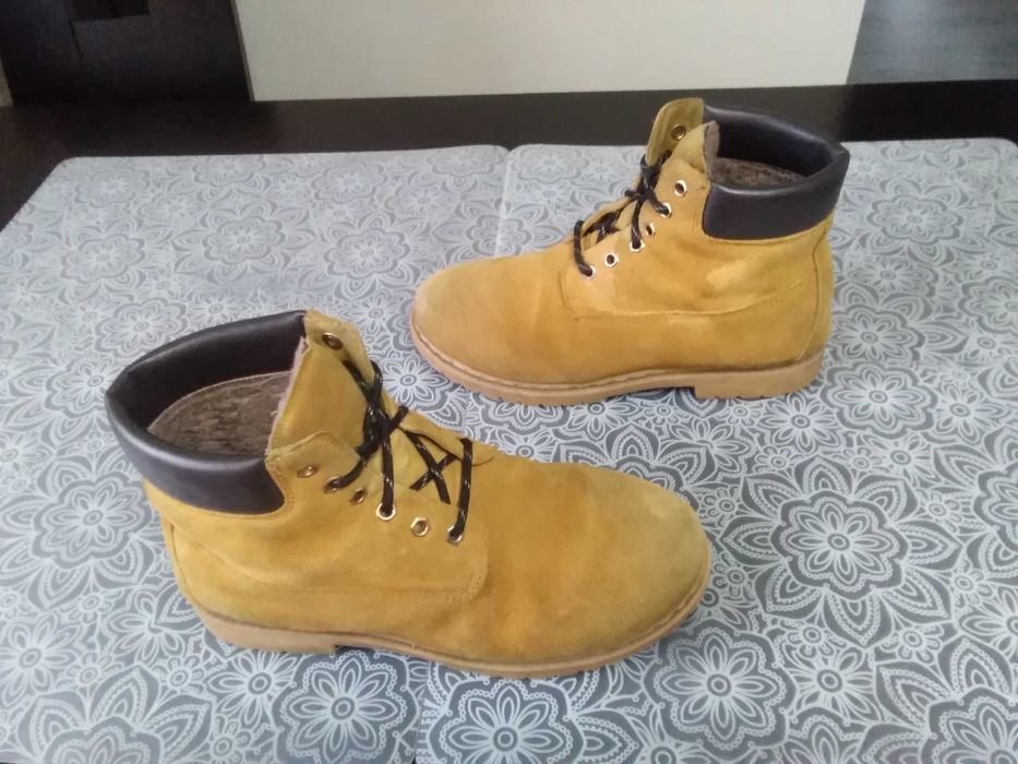 Buty zimowe ocieplane tomberland.