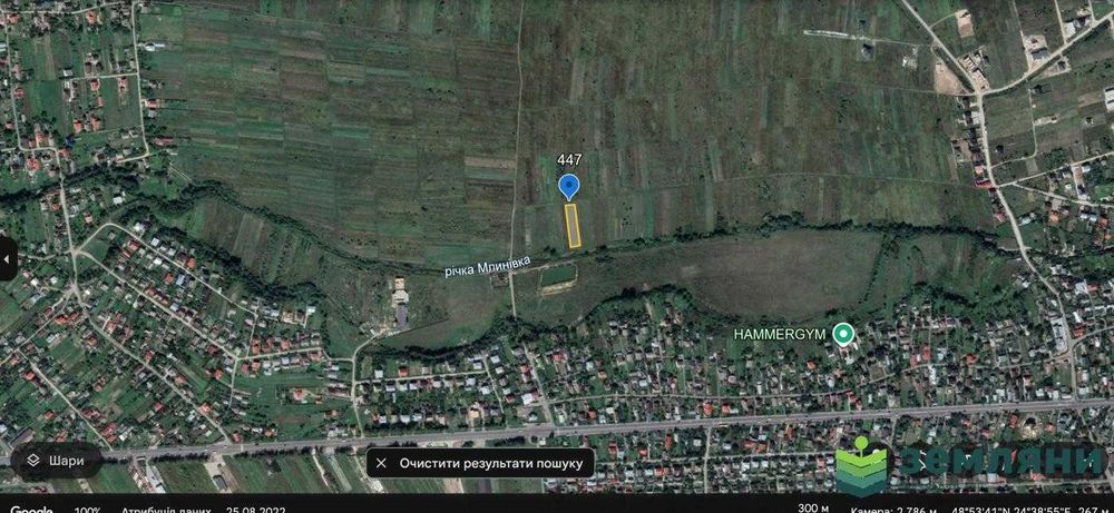Продається ділянка 12 сот під будівництво в с. Крихівці