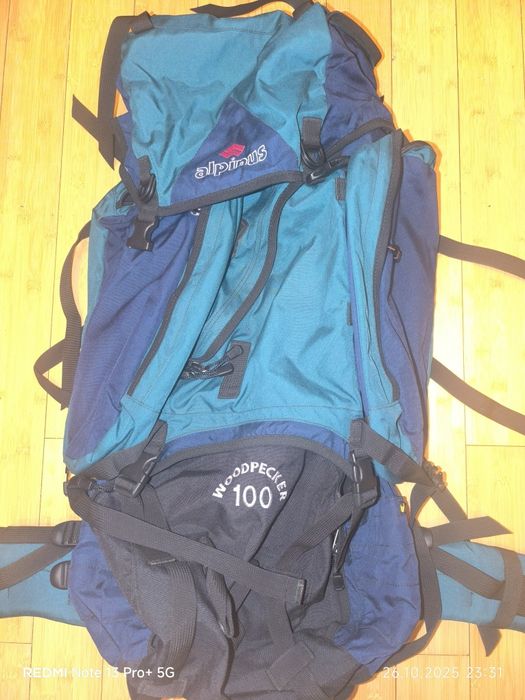 Nowy plecak Alpinus WoodPecker 100L Cordura Legenda