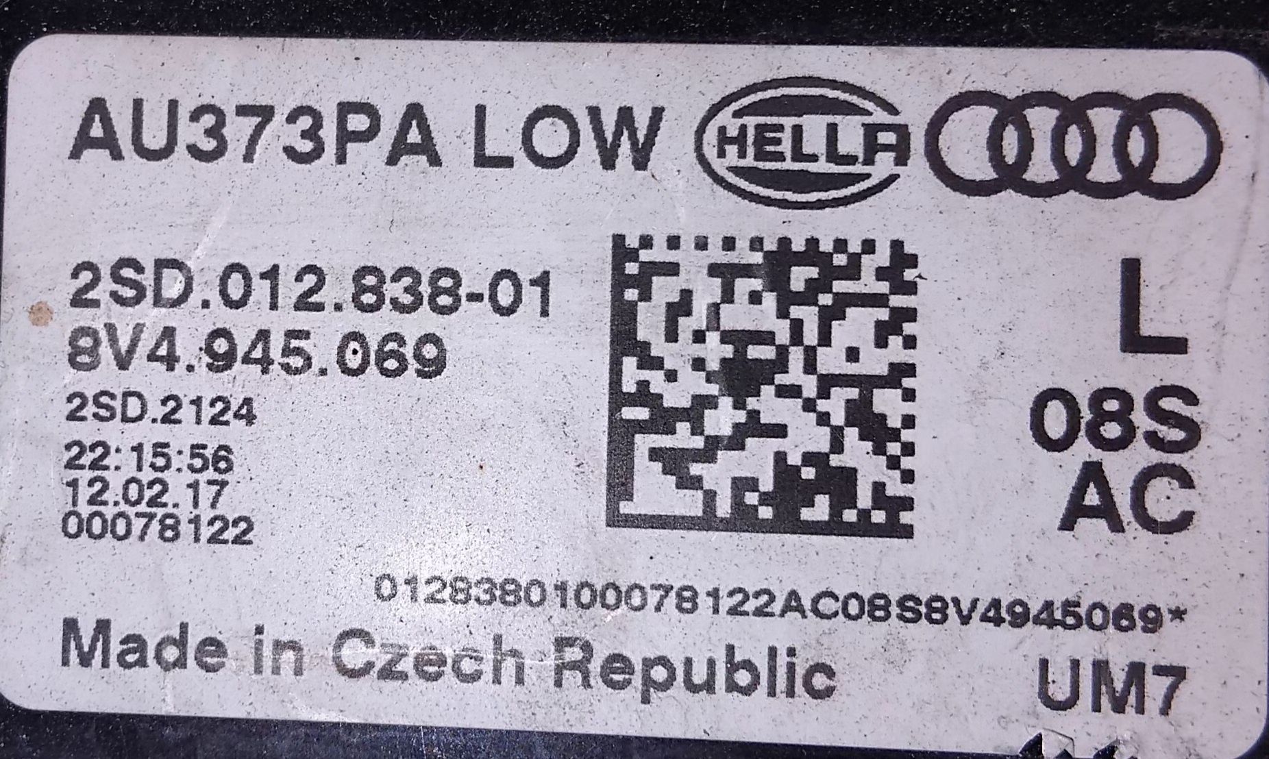 Zestaw 11x LED Lampa tył lewa prawa Audi A3 V8 A7 VW PASSAT B8 GOLF