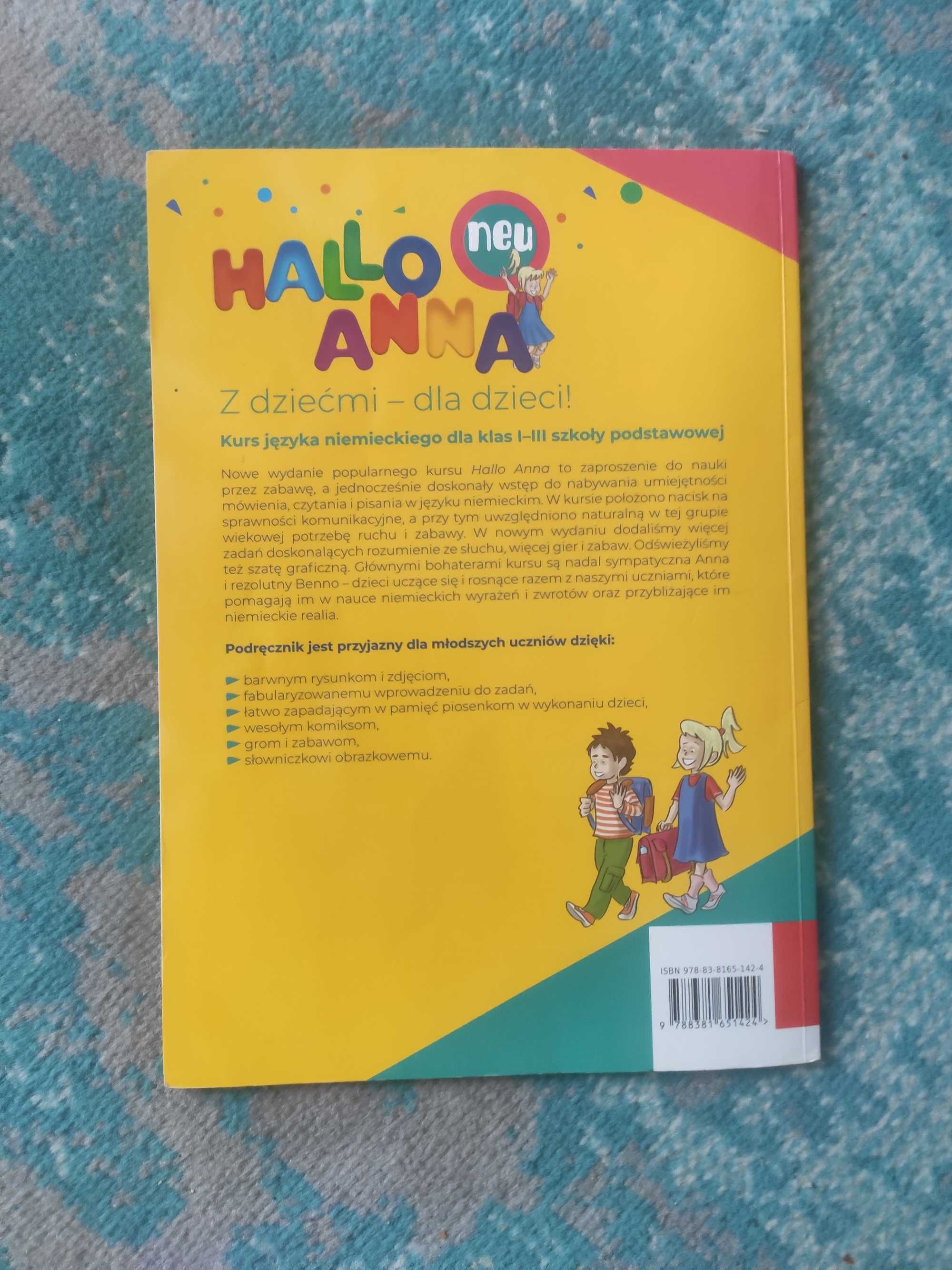 Hallo Anna 1 - książka j. niemiecki podręcznik - dobry stan