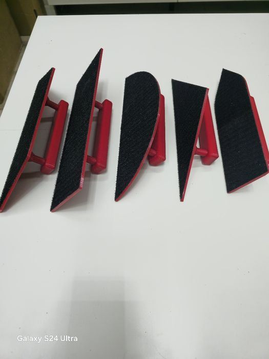 Тёрка для шлифовки с липучкой.