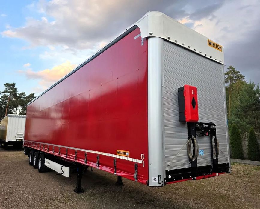 Wielton NS3K MEGA * DACH PODNOSZONY* Oś PODNOSZONA* SAF* BDE* Salon PL!  WIELTON NS3K MEGA * Dach podnoszony*Oś Podnoszona*SAF*BDE*Salon PL!