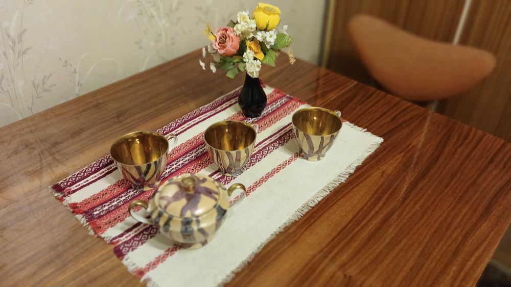 filiżanki i cukiernica Ćmielów