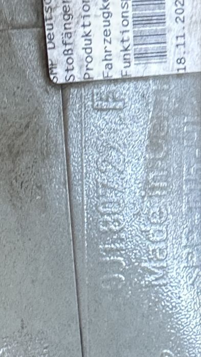 Porsche taycan 9j1 бампер перед передний 9j1. 807. 221. f