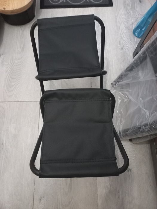 Stolik składany turystyczny + 4 krzesła składane