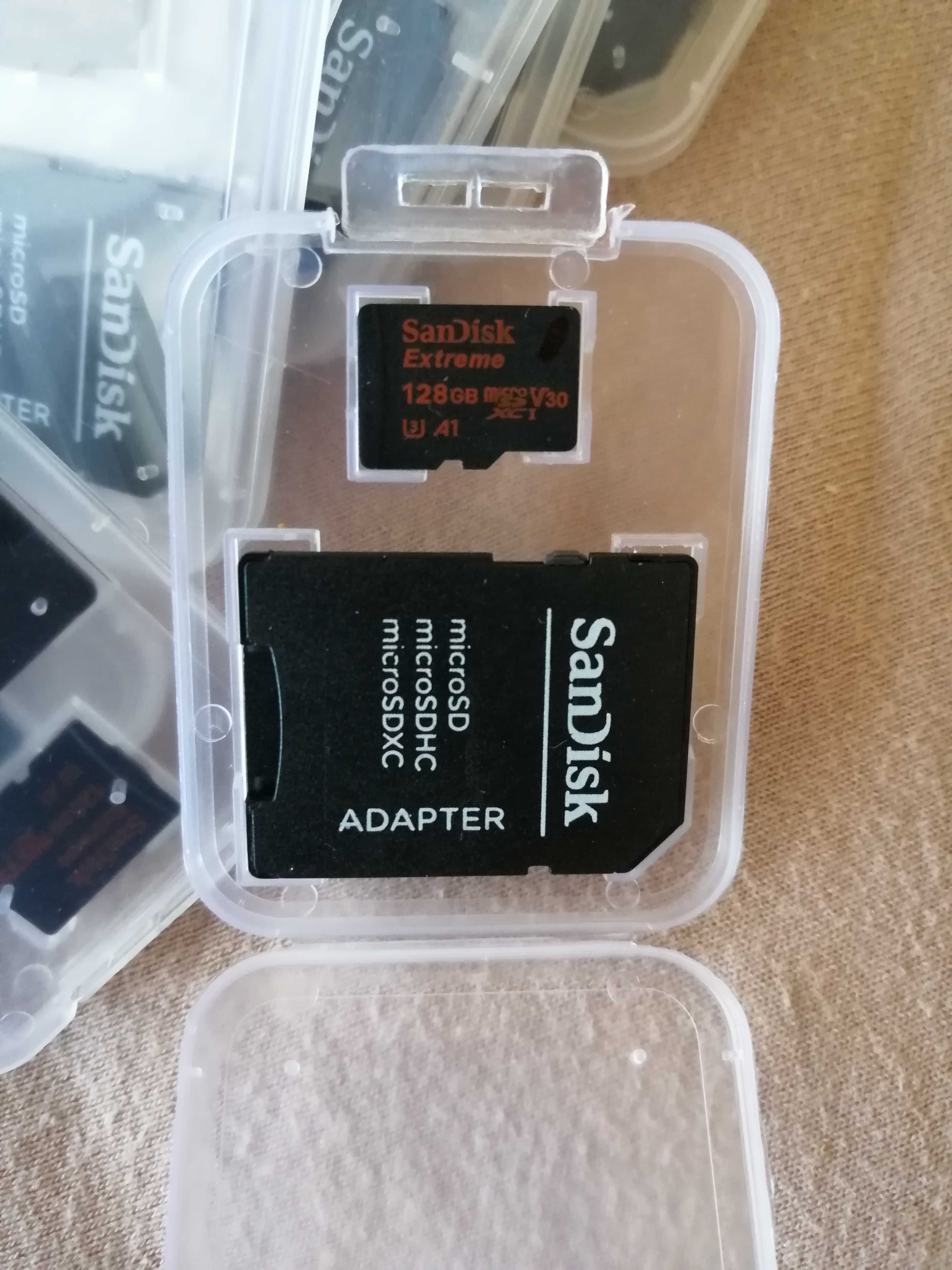 Okazja wyprzedaż- 92 kart SanDisk micro SD i SD - nowe, oryginalne