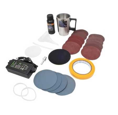 KIT DE RESTAURAÇÃO DE FARÓIS 23PCS - REF: S-CL23HR
