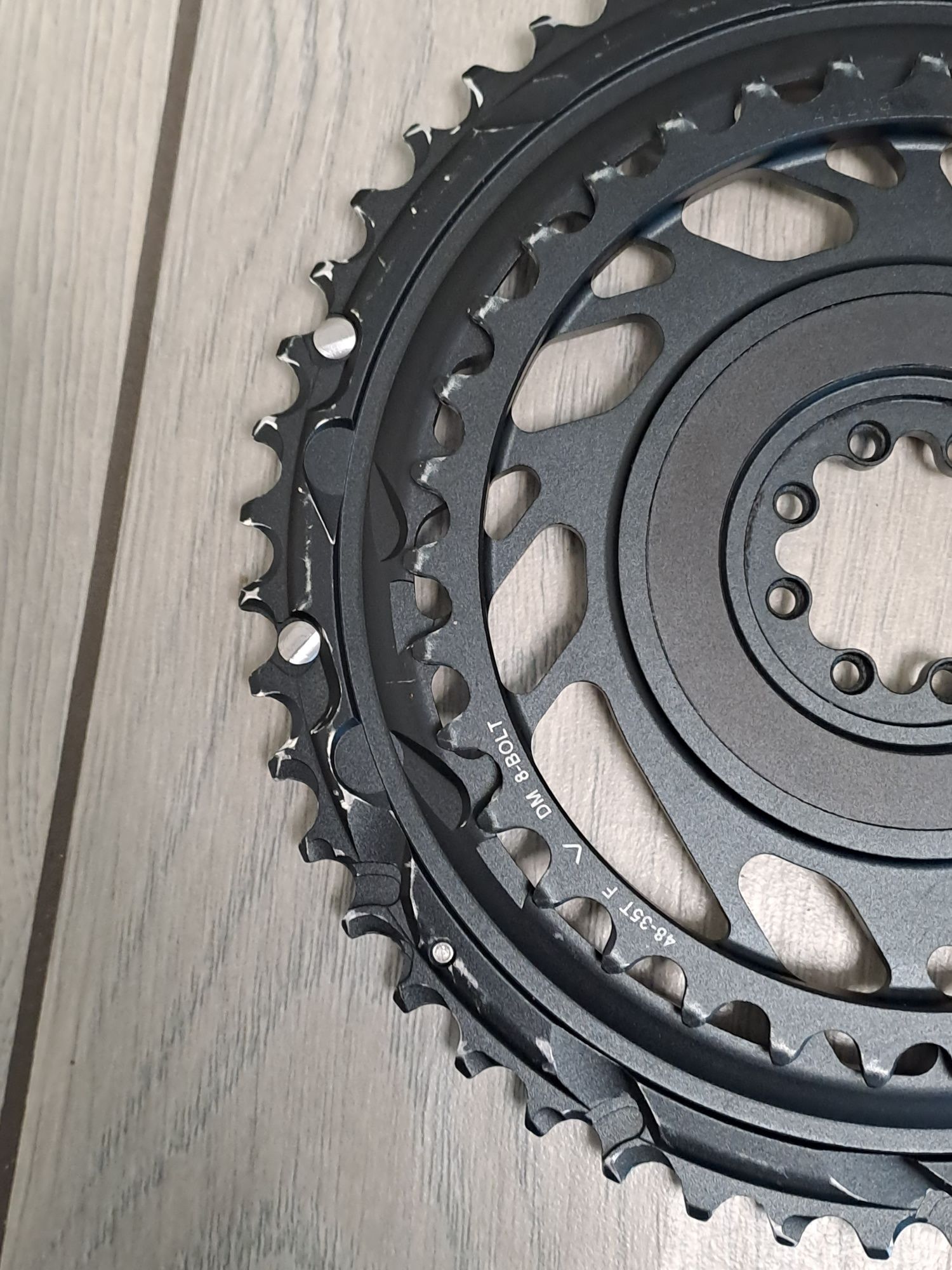 SRAM RED AXS D1 Spider tarcze łańcuchowe, 2x12, polar grey