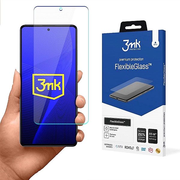 Szkło hybrydowe 3mk FlexibleGlass™ na Redmi Note 12/4G