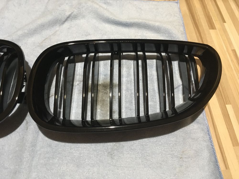 Grill Nerki Bmw e60 Czarny Połysk Nowe