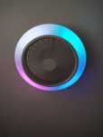 Lampa sufitowa plafon z wentylatorem RBG + pilot