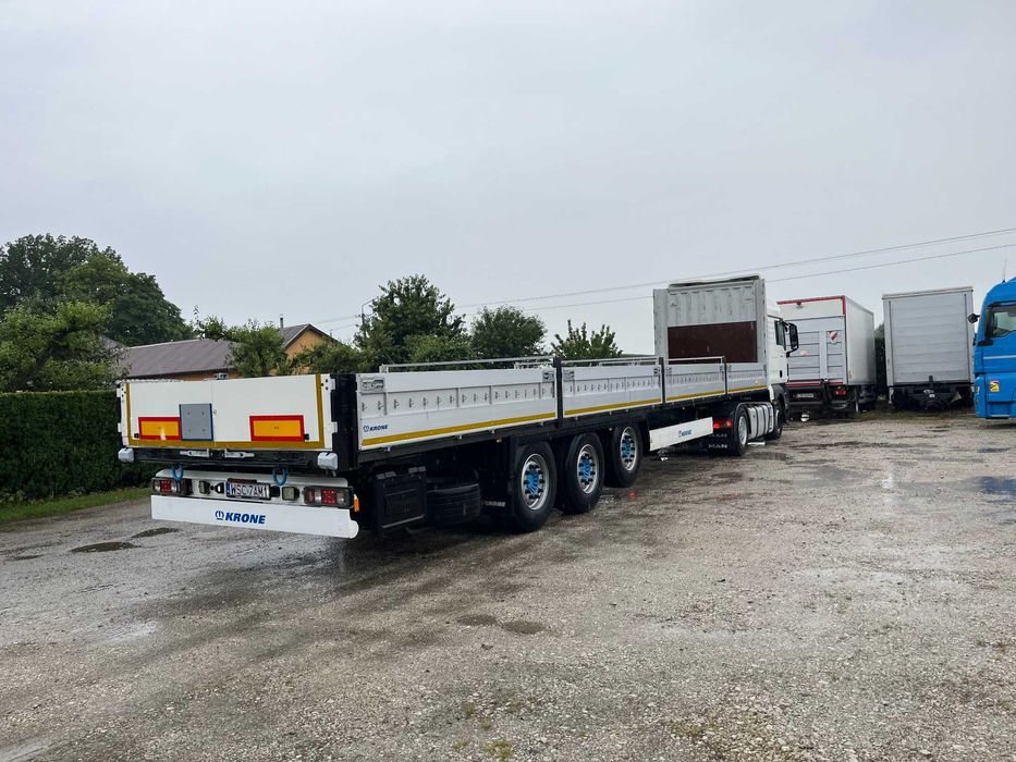 Wynajem naczepa burtowa 13,6* Wynajem naczepa budowlana