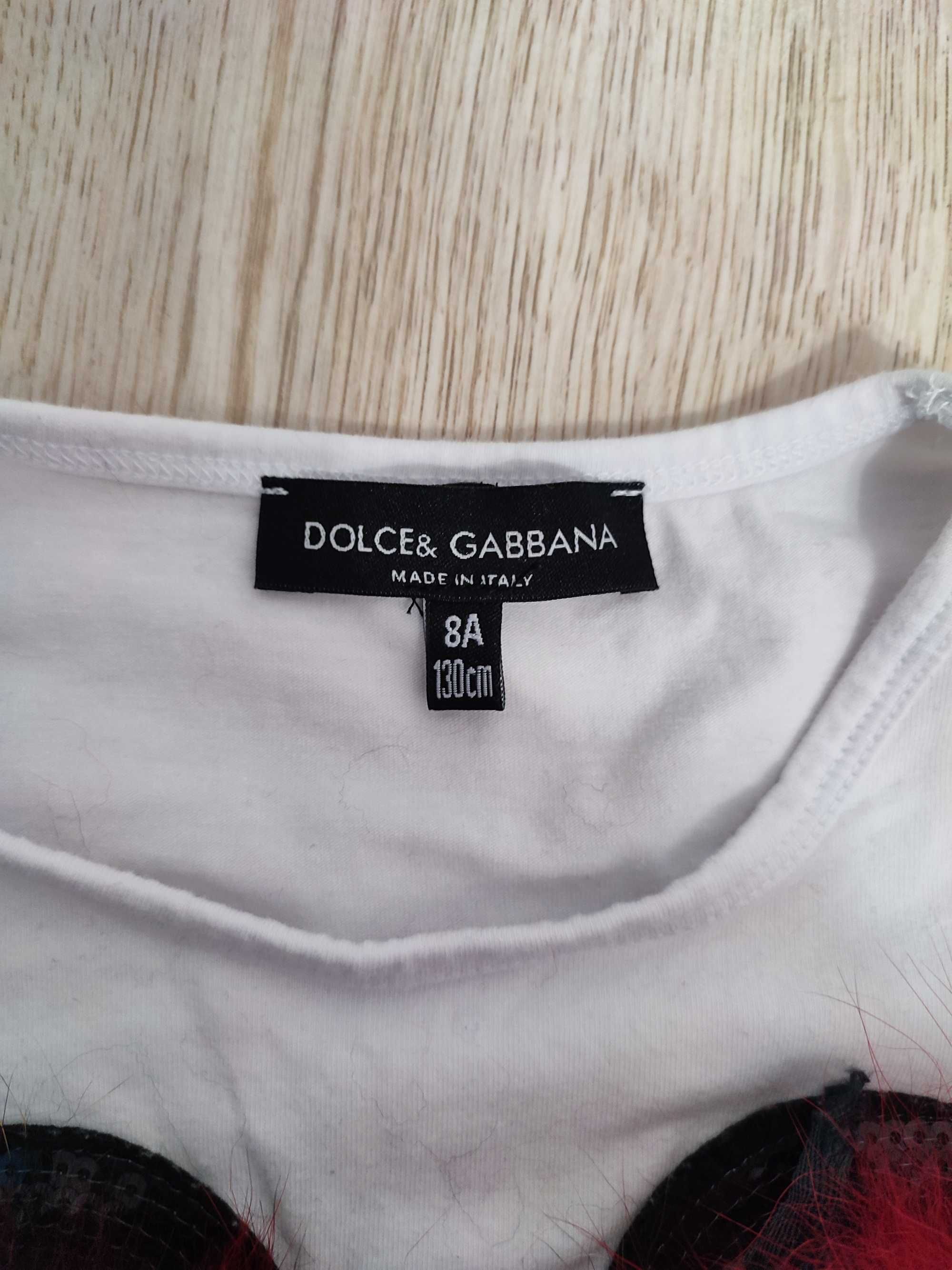 Koszulka z logo Dolce Gabbana