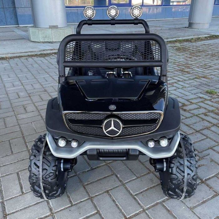 Buggy MERCEDES CIĘŻAROWY AMG 4x4 Auto Akumulator Elektryczny 2 DZIECI
