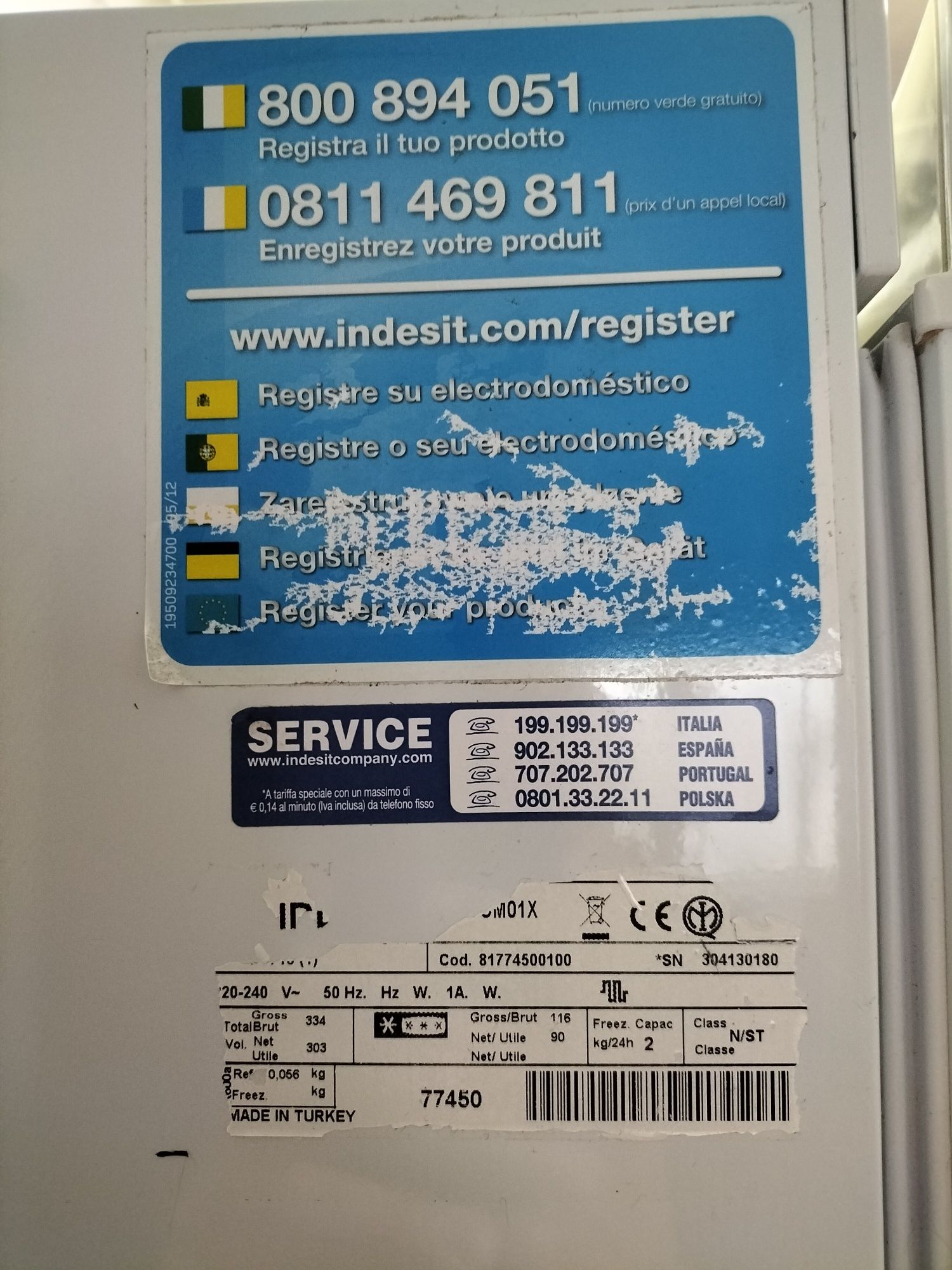 Combinado Indesit