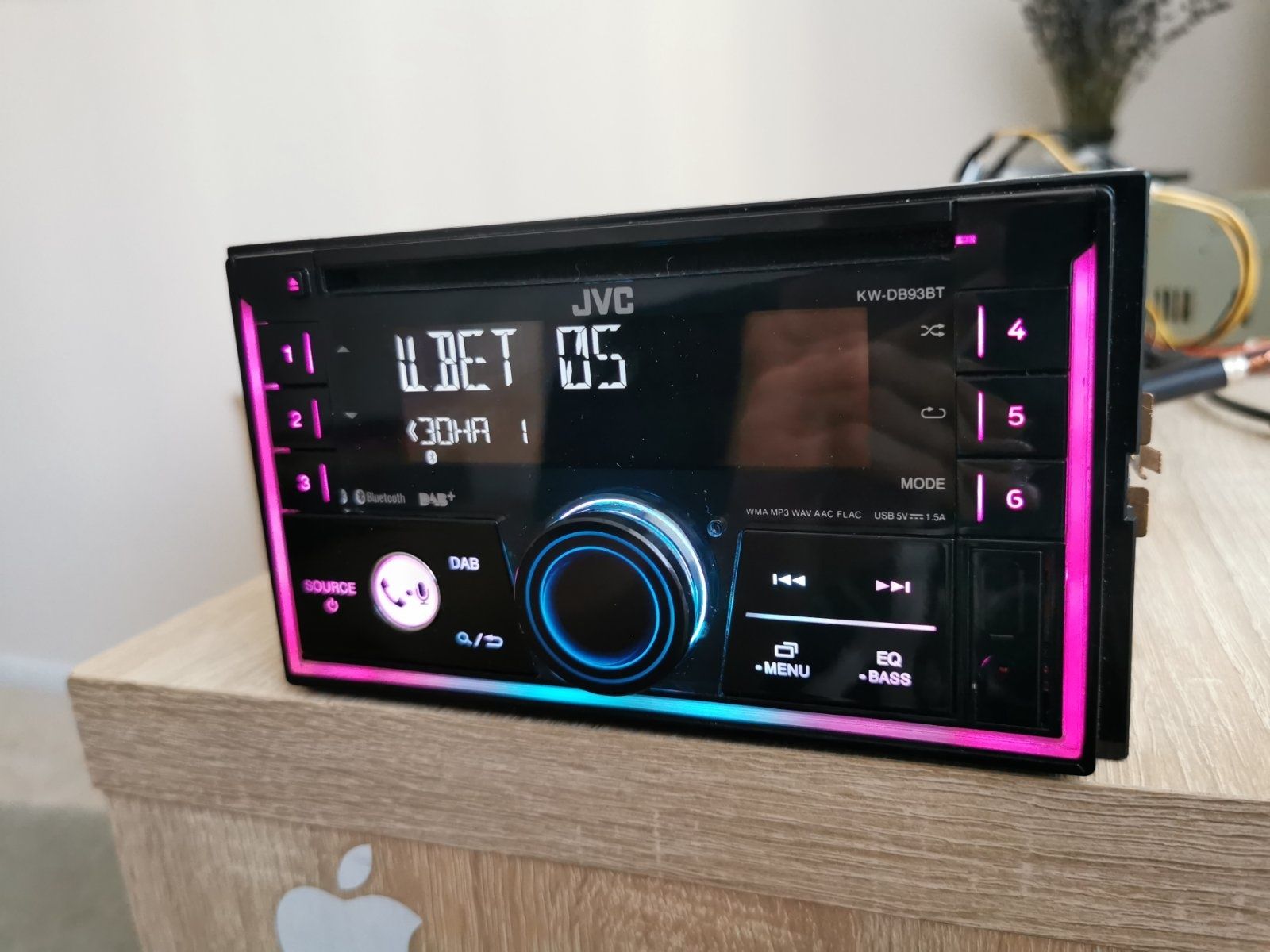 Автомагнітола JVC KW DB93 KW DB 95 Bluetooth, Процесор Dsp