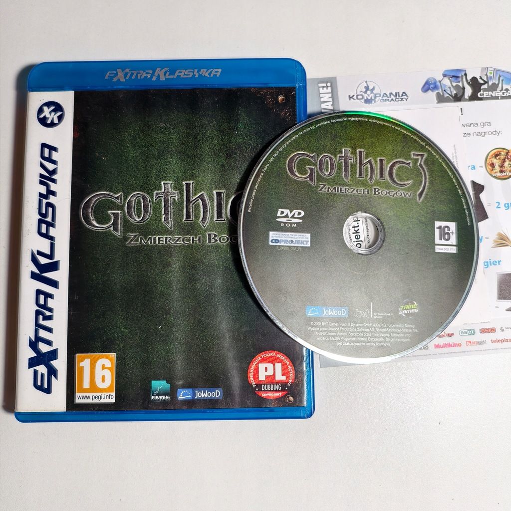 gra pc - gothic 3 zmierzch bogów pl pc