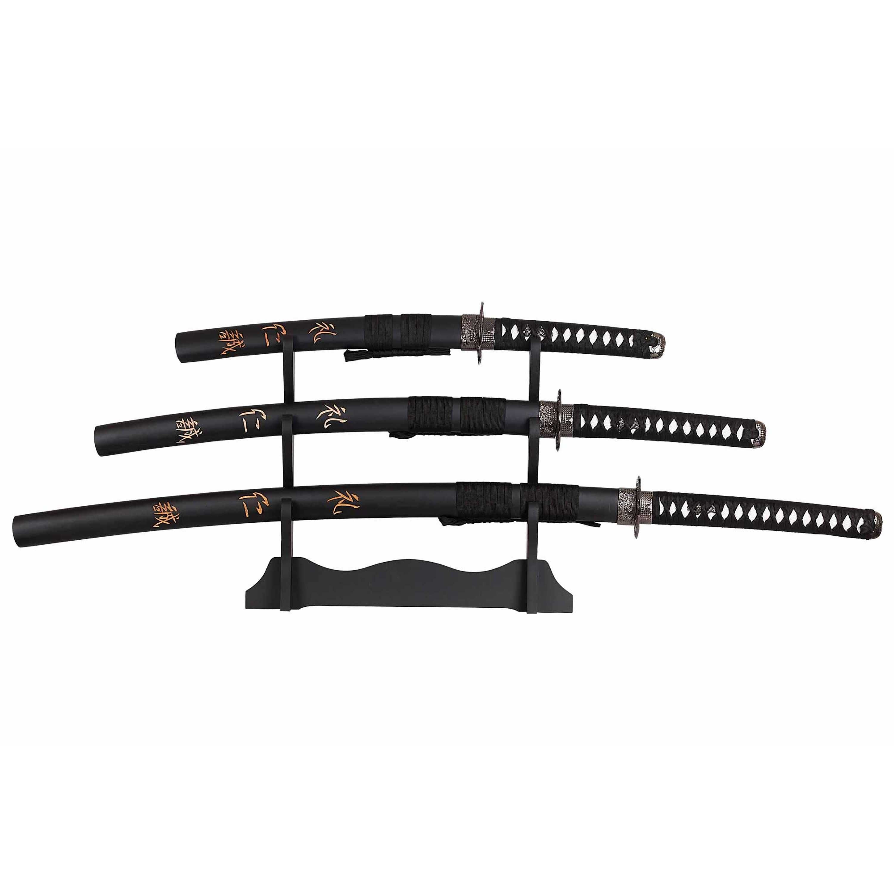 Самурайський меч 17931 (KATANA) Катана Набор 3 В 1 Сталь1045 Grand Way
