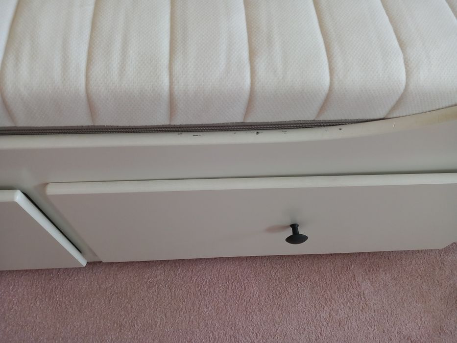 Cama individual (dupla] com 3 gav. 80x200cm