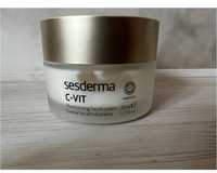 Зволожуючий крем sesderma c-vit moisturizing facial cream 50ml.