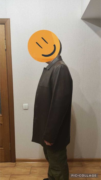 Куртка шкіряна чоловіча Ochnic р. 50-52