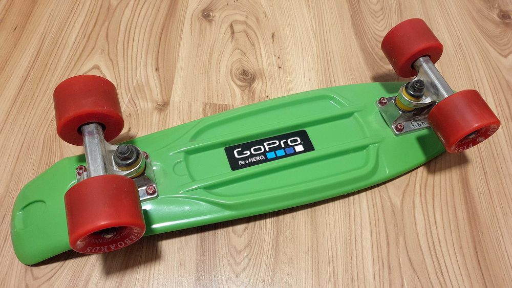 Deskorolka FISH SKATEBOARDS! Oryginalna, mało używana. OKAZJA! +gratis