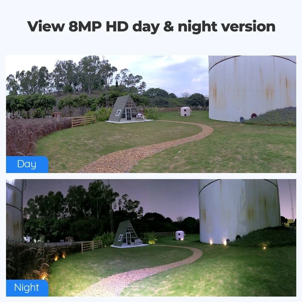 Камера Reolink Duo 2 Poe 8mp 4K video 180° кут огляду