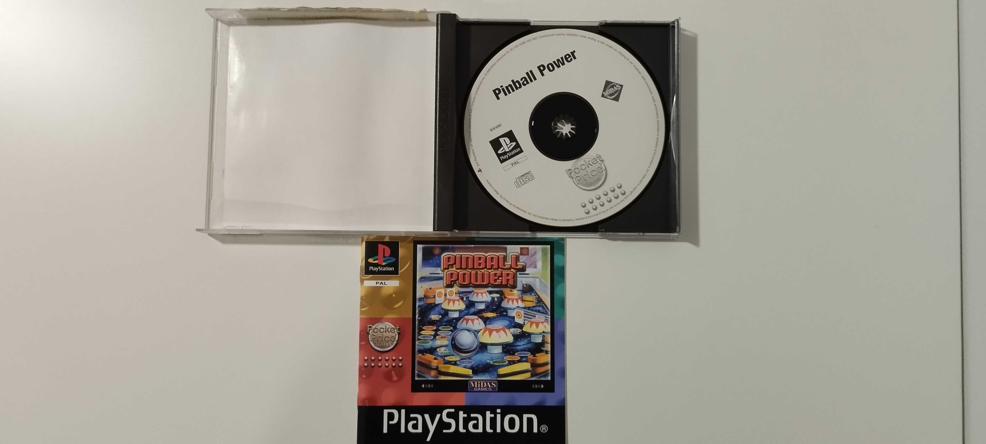 Pinball Power - Jogo Playstation 1 - PS1