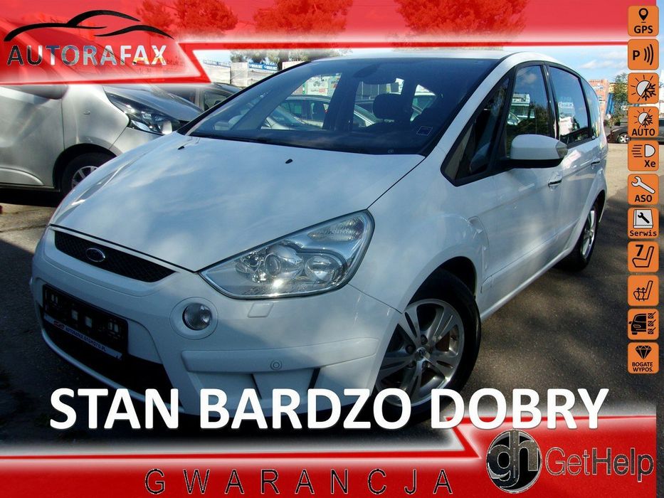 Ford S-Max 7-Osób Titanium Pdc X2 Navi Alu