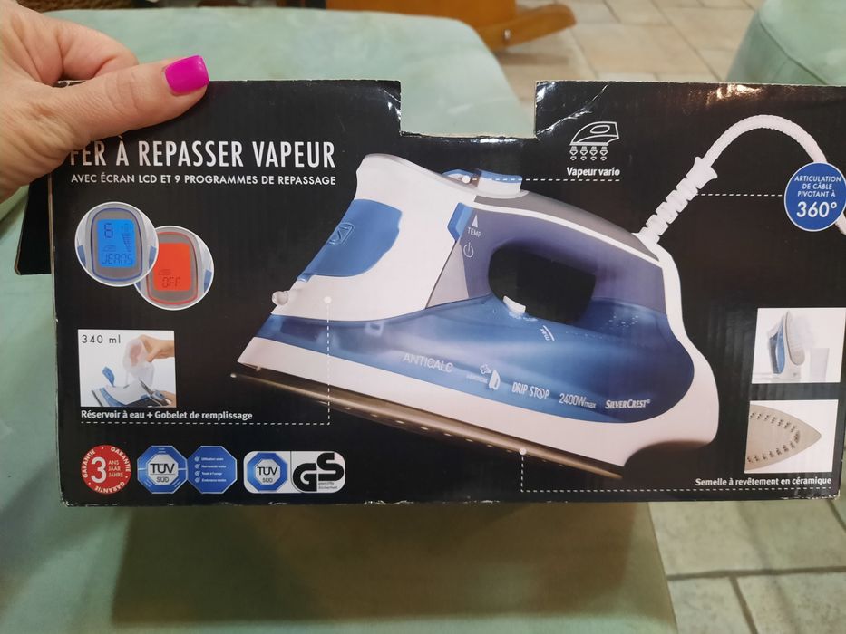 Ferro engomar silver crest