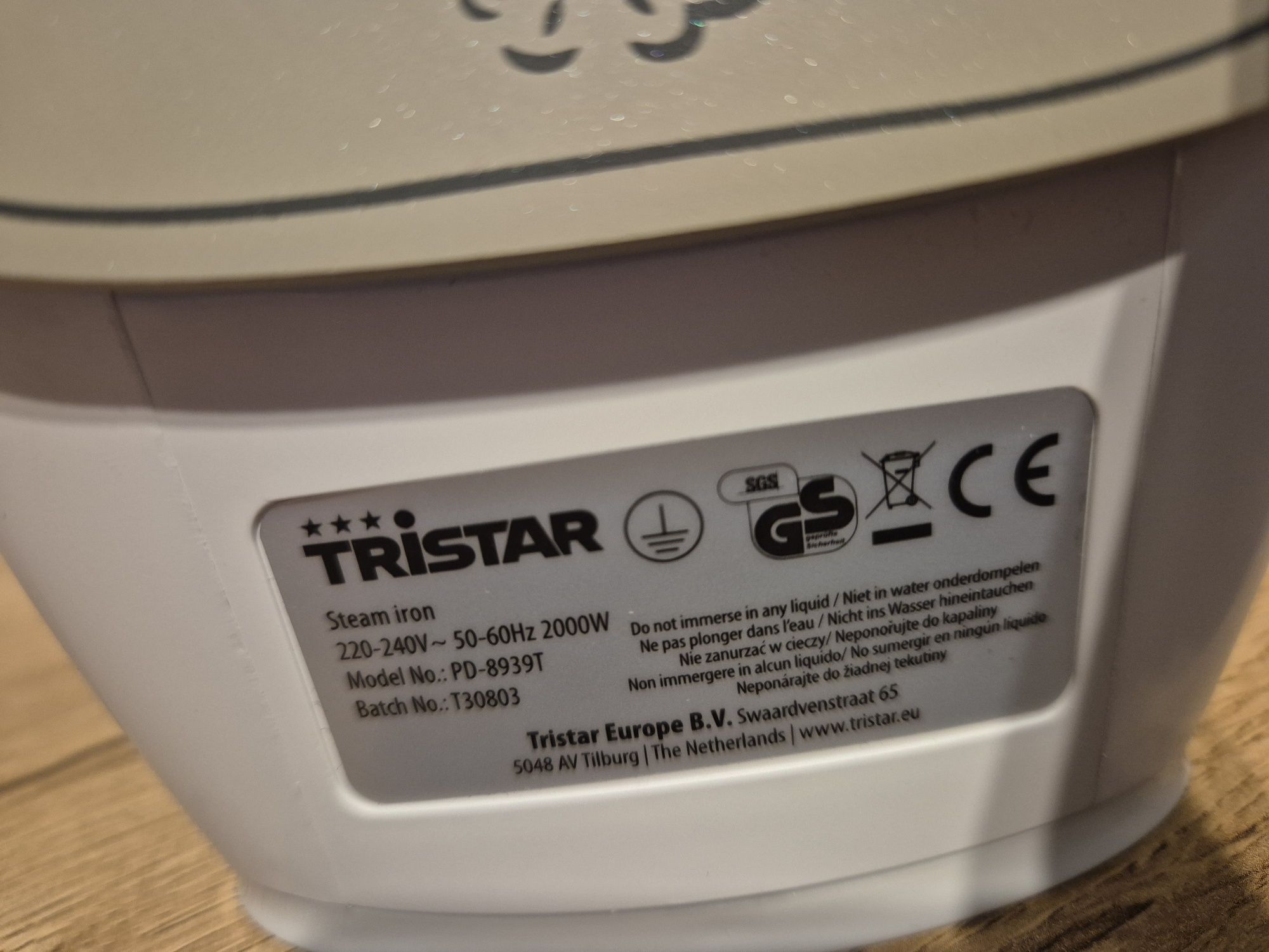 Żelazko Tristar 2000W
