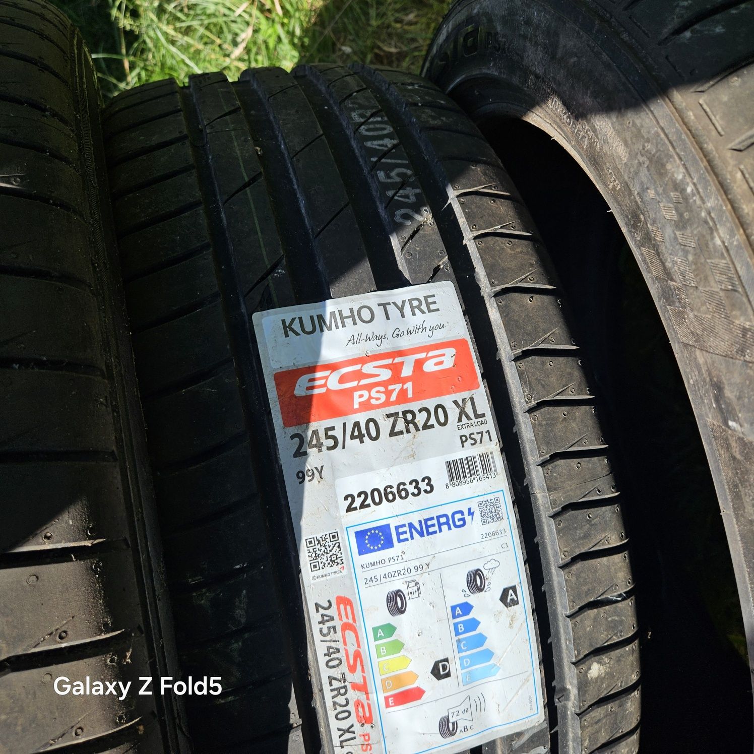 Nowe opony letnie 245/40/20 99Y XL Kumho Ecsta 2022 rok
