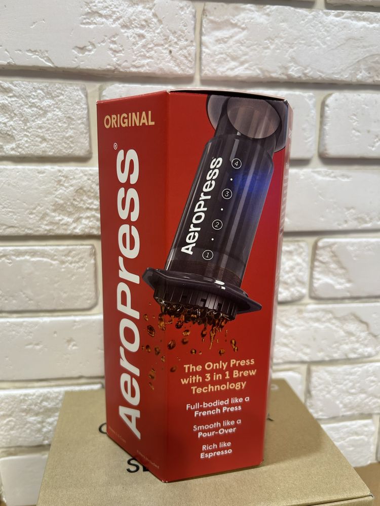 Aeropress Original 2024 Аэропресс Оригинал (заварник доя кофе, ручная